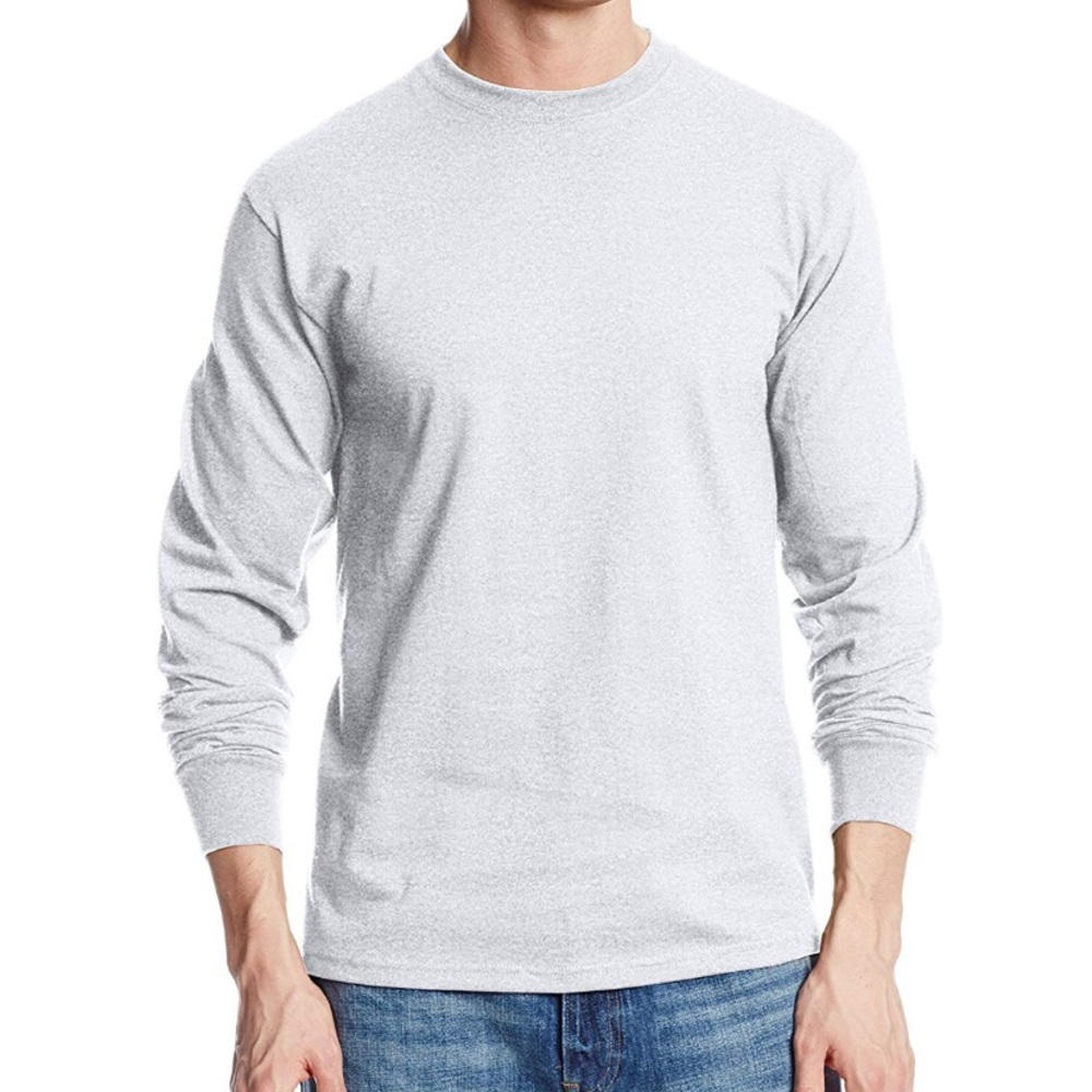 Men’s long sleeve cotton tee shirt